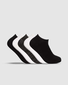 Essential Bamboo No Show Socks - 5 Pack