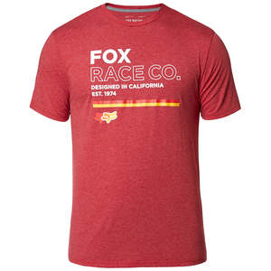 Fox Racing: ANALOG SS TECH TEE [CHILI]