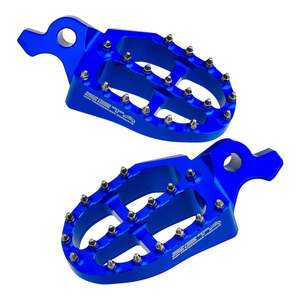 Zeta: Zeta Aluminium Footpegs YZ '23- Blue