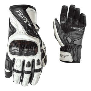 RST STUNT 3 CE GLOVE [BLACK/WHITE]