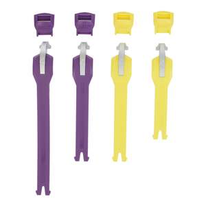 Motorcycle Boot Parts: Leatt 4.5/5.5 Flexlock Boot Strap Kit 4-pcs - United