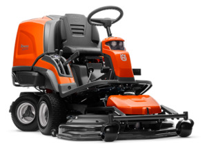 Ride On Lawn Mowers: Husqvarna RC320TS AWD Rider Mower - Grass collecting