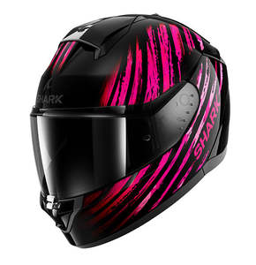 Motorcycle Road Helmets: Shark RIDILL 2 Assya - Blk/Vio