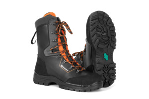 Husqvarna Protective boots - (Leather) with saw protection C20