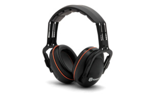 Protective Equipment: Husqvarna Premium Earmuff with Headband