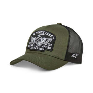 Alpinestars Trucker Hat Heritage Patch Military/Black