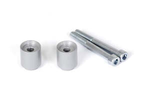 HANDLEBAR BAR RISER SW MOTECH 28MM HANDLEBARS SILVER BMW F700GS F800GS F800GS ADVENTURE