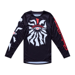 GP PRO JERSEY CYCLOPS BLACK / NEO RED