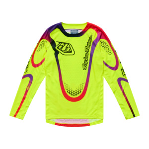 Motocross Jerseys Jackets: YOUTH GP PRO JERSEY AURA FLO YELLOW