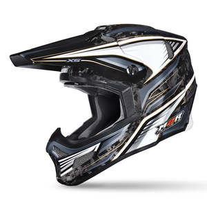 Motocross Helmets: M2R X5 - Forged Carbon Graphic