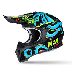 Motocross Helmets: M2R X2.1 Youth Helmet - Graphics