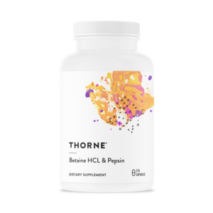 Thorne Research: Thorne Research Betaine HCL & Pepsin