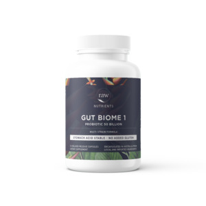 Raw Nutrients Gut Biome 1 Probiotic 50 Billion