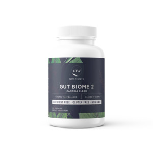 Raw Nutrients: Raw Nutrients Gut Biome 2 Candida Care
