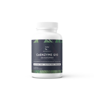 Raw Nutrients: Raw Nutrients CoEnzyme Q10 Cellular Energy