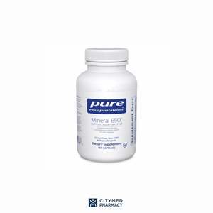 Pure Encapsulations: Pure Encapsulations Mineral 650® (without Copper & Iron)