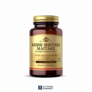 Solgar Reishi Shiitake Maitake Mushroom Extract