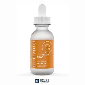 BodyBio Liquid Mineral 2 Zinc
