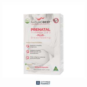 Naturobest: NaturoBest Prenatal Trimester 2 & 3 Plus Breastfeeding