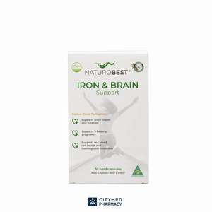 Naturobest: NaturoBest Iron & Brain Support