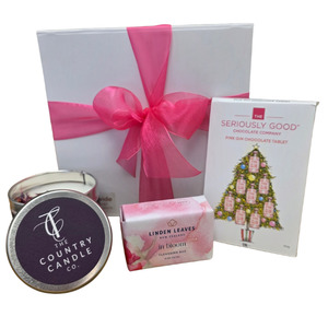 Mothers Day Flowers Giftbaskets Christchurch: Pop of Pink Gift Box
