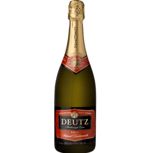 Mens Gift Basket: Bottle of  Deutz Sparkling Wine