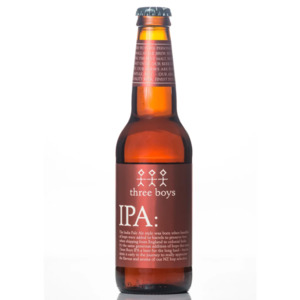 Mens Gift Basket: Three Boys IPA Beer