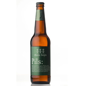 Mens Gift Basket: Three Boys Pils Beer