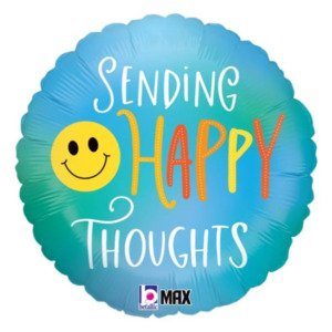 Florist Hororata: Sending Happy Thoughts Helium Balloon