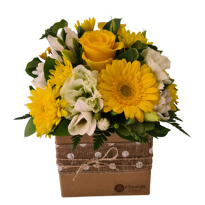 Easter Gifts Christchurch: Lemon Flower Pot