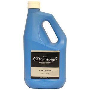 Chromacryl Acrylic Paint 2l Cobalt Blue