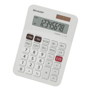 Business Machines Calculators: Sharp EL-330FB Twin Power Desktop cal