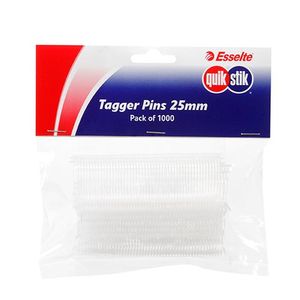 Tag Pin Quik Stik Fine 25mm Box/1000