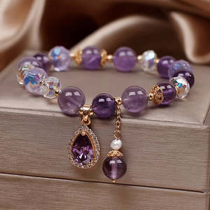 Amaranthe Amethyst Stretch Bracelet