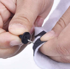 Cheeky Crafter Single Brooch Back & Pin Sets (Rubber)