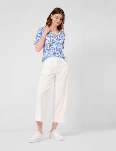 Products: Brax Cora Top - Blue Floral