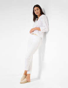 Jeans: Brax Mary S Jeans - White