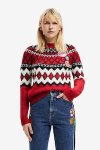Sale: Desigual Red Jumper