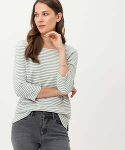 Ss23: Brax Bonnie Stripe Top