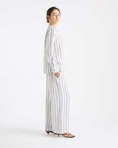 Ss23: Mela Purdie Stripe Shirt