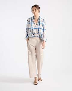 Ss23: Mela Purdie Check Soft Shirt