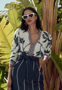 Oncewas: Once Was Pavilion Linen Shirt