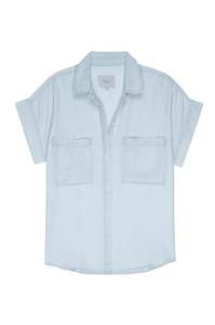 Rails: Rails Blue Short Sleeve Shirt