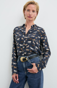 Shirts: Rails Kate Horses Shirt