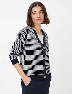 Brax Anique Cardigan - Navy