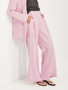 Pants: Caroline Sills Lina Pink Bedford Pant