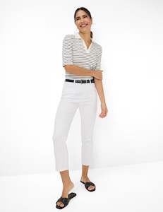Brax Mary S 6/8 5-pocket Jean - White