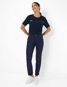 Brax Mary 5-Pocket Pant - Navy
