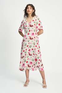 Dresses: Pom Bouquet Cream Dress