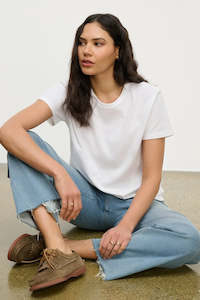 Velvet Leigh White T-Shirt